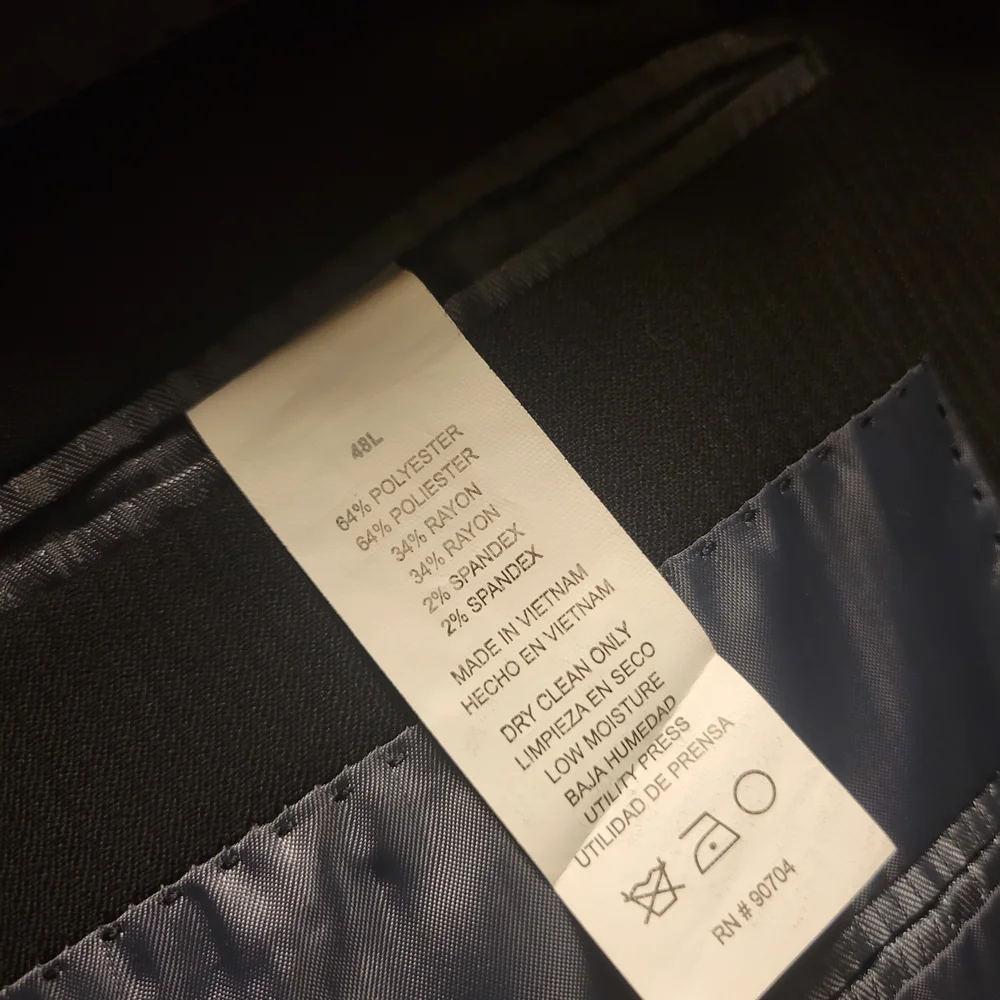 Perry Ellis Black Men's Blazer - Picture 3 of 4